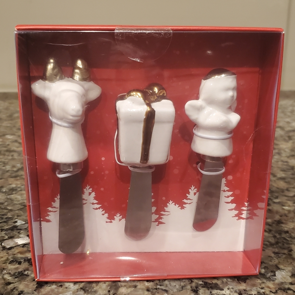3 Piece Cheese Knife Set